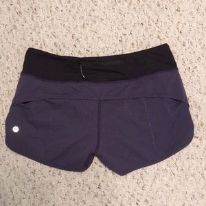lululemon speed shorts size 4
